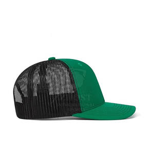 Casquette de camionneur personnalisée avec impression OEM, casquette à cinq panneaux structurée, casquette en maille pour événement promotionnel - Product Image 4