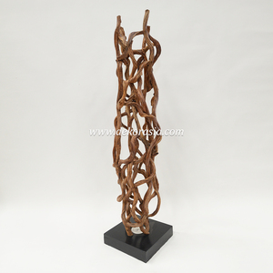 Lámpara de Pie Decorativa de Madera Kasela para Sala de Estar, Dormitorio, Hotel, Diseño de Iluminación Interior - Product Image 3