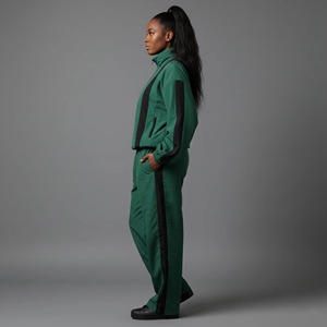 Manufacturer Wholesale Winter Casual Cotton Pockets <b>Sweatshirt</b> Woman Streetwear Regular Hoodie Custom Logo Sweatsuit One Set - Product Image 5