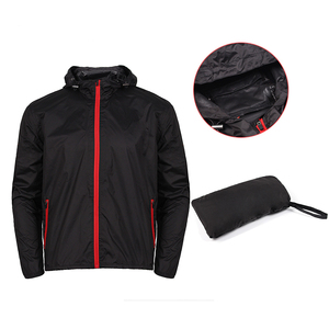 เสื้อแจ็คเก็ตกันลมคุณภาพสูงสำหรับผู้ชาย ผ้าแคนวาส คอตั้ง ซิปด้านหน้า สีพื้น บุผ้านวม กันน้ำ - Product Image 1