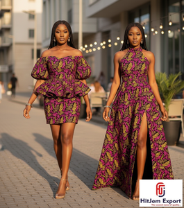 Tissu Ankara en Coton 100% Imprimé Wax Africain Premium – Vente en Gros Nigéria, Ghana, Sénégal – Textile Wax pour la Production de Vêtements - Product Image 4