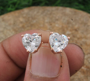 ต่างหูเงินแท้ 925 ประดับเพชร CZ รูปหยดน้ำ สำหรับผู้หญิง หรูหรา สวยงาม เหมาะเป็นของขวัญสำหรับงานปาร์ตี้ - Product Image 2