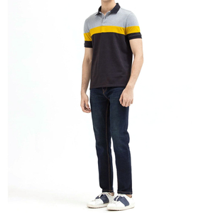 Polos de alta calidad para hombre, camisetas deportivas de manga corta para correr en verano, polos ajustados lisos para hombre en varios colores - Product Image 2
