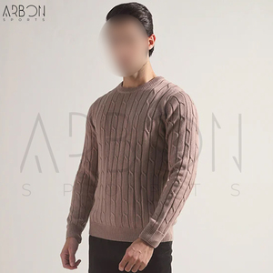 Pulls tricotés d'hiver pour homme, couleur rose poudré, qualité supérieure, confortables, infroissables, fournisseur de premier plan pour adultes - Product Image 2