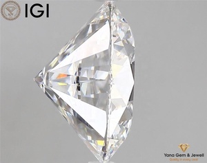 Joya de Alta Gama para Hombre con Certificado IGI, Diamante Cultivado en Laboratorio CVD de 5.00 Quilates, Corte Brillante Redondo, Color D, Claridad VS1, 10.92 mm - Product Image 6