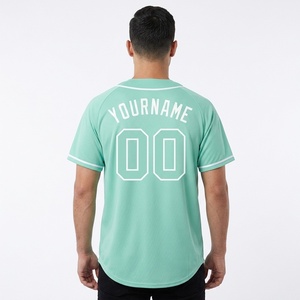 เสื้อเบสบอลดีไซน์ใหม่คุณภาพสูง แห้งเร็ว ระบายอากาศได้ดี - Product Image 4