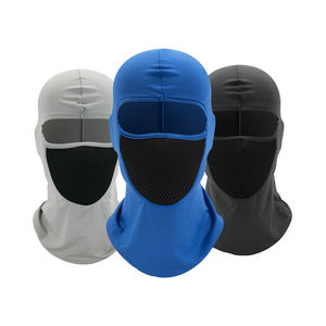 Masque de cyclisme anti-UV, anti-poussière, cagoule de protection, coupe-vent, pour sports de plein air, 100% polyester, ajustement réglable - Product Image 1