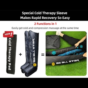 Air Pressure Foot And Leg <b>Massage</b> <b>Machine</b> 6 Chamber Gun Smart App Control for Athletes ODM CE AS ALL STAR - Product Image 5