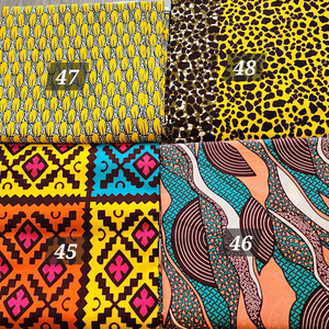 Tela africana con estampado de cera, 100% algodón, popular en Francia, África y regiones insulares, de Hitjem Export Company - Product Image 6