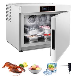 Attrezzatura di Refrigerazione per Cucine Commerciali, Congelatore Rapido da 32 L/1,1 Piedi Cubi, Congelatore a Pozzetto con 4 1/3 Vassoi, Congelatore a Raffreddamento Rapido - Product Image 1