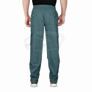Top classement couleur attrayante personnalisé décontracté multi-poches droit extérieur Cargo pantalon Style décontracté hommes pantalons - Product Image 2