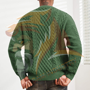 Pull en coton 100% de haute qualité pour homme, respirant, best-seller, pull tricoté personnalisé pour homme, en vente en ligne - Product Image 2