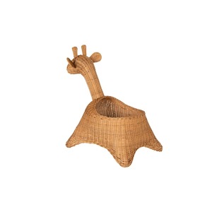 Panier en rotin tissé avec motif cerf, panier de rangement fait main, vente en gros, écologique, fabriqué au Vietnam - Product Image 4