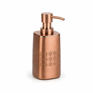 Distributeur de savon liquide mural en métal, trois pièces, couleur personnalisée, fait main, écologique, style Art Déco, pour la maison et les salles de bain d'hôtel - Product Image 3