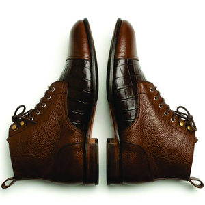Chaussures habillées d'automne pour hommes en cuir véritable à bout fermé, confortables, faites à la main, couleur personnalisable, modèle 2026, les mieux notées - Product Image 5