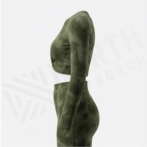 Women Yoga Wear <b>Sexy</b> Customized Color <b>Set</b> Activewear Sports <b>Bra</b> Running Leggings Design Gym Fitness Athletic Apparel - Product Image 3