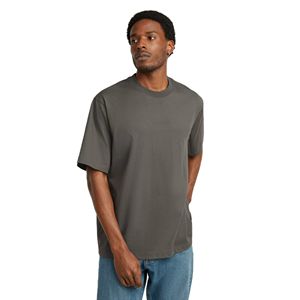 T-shirts pour hommes en coton délavé à l'acide et à la pierre, coupe oversize, effet vieilli, grammage lourd, personnalisables, style vintage - Product Image 3