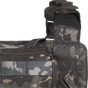 Gilet tactique personnalisé porte-plaques, gilet d'entraînement découpé au laser, vente en gros OEM - Product Image 3