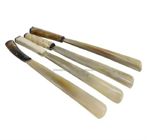 Cornes de chaussure artisanales Azaming corne de boeuf polie écologique à la main moderne conception courte et longue taille personnalisée pour l'Inde - Product Image 5