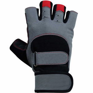 Gants de cyclisme unisexes sans doigts, antidérapants, absorbant les chocs, respirants - Product Image 3