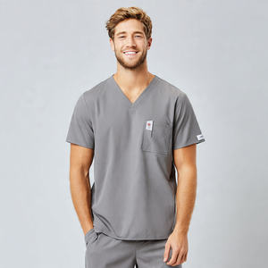 Ensemble de vêtements pour toilettage canin, hauts imperméables pour toilettage canin, uniforme de toilettage canin pour hommes, sublimation, 100% polyester - Product Image 5