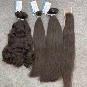 Proveedor de Cabello Natural de Primera Calidad, Cabello Humano Vietnamita 100% Liso Natural en Trama, Listo para Enviar, Brillante, Sin Enredos, Sin Caída - Product Image 1