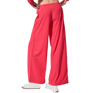 Conjunto de Pantalón Ancho y Chaqueta Corta con Cierre para Mujer, Conjunto de 2 Piezas, Ropa Deportiva Ligera y Elástica, Conjunto de Verano, Personalizado, OEM, Venta al Por Mayor - Product Image 5