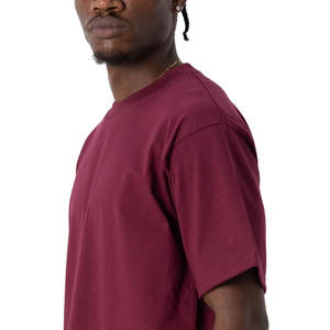 Camisetas de manga corta para hombre, estilo deportivo, oversize, de color sólido, informales, transpirables. - Product Image 4