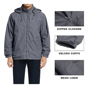 Chaqueta Cortavientos de Diseño Nuevo, Chaqueta Cortavientos Deportiva para Hombre de Alta Calidad, Chaquetas Cortavientos de Primavera - Product Image 2