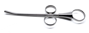 Instruments chirurgicaux dentaires en acier inoxydable, porte-amalgame manuel, poignée moletée argentée, classe I, certifié CE, WORLD SURGICAL - Product Image 4