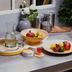 Plateau de service rond en bambou tressé, écologique, à prix abordable, multi-usages pour la cuisine, décoratif, fabriqué au Vietnam - Product Image 6