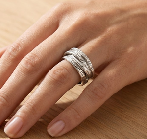 Anillo de Cóctel Hecho a Mano en Plata de Ley 925, Anillo de Boda Bohemio Unisex, Joyería de Moda, Estilo Vintage, Precio de Fábrica - Product Image 6