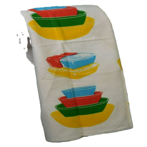 Serviette de cuisine personnalisée en toile de coton biologique 100% douce et respirante, imprimée et écologique, avec logo personnalisé - Product Image 4