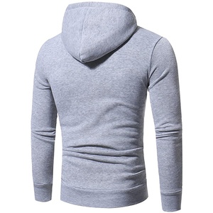 Sweat à capuche en coton polaire pull en éponge française de haute qualité pour hommes sweats à capuche brodés avec impression personnalisée en gros - Product Image 6
