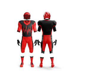 Maillots et pantalons de football américain, fabricant d'ensembles uniformes personnalisés, kit de football d'équipe |   Vêtements de sport en polyester respirant - Product Image 2