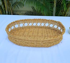 Bandejas Ovaladas de Ratán Ecológicas para Restaurantes, Hoteles y Resorts. - Product Image 3