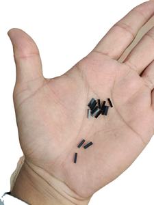 Pedido personalizado de piedras de ónice negro Zhizhi en forma de barra - Product Image 3