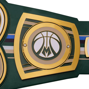 Ceinture de championnat de lutte en gros, sangle en cuir de qualité supérieure, plaque dorée, modèle 2026 le plus vendu - Product Image 6