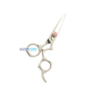 Tijeras profesionales de salón de acero inoxidable DAVICON, tijeras de peluquero pulidas afiladas, Manual con base de instrumento quirúrgico - Product Image 1