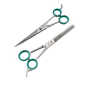 2026 Good Quality <b>Barber</b> Hair Cutting Salon <b>Barber</b> Thinning Hairdressing <b>Barber</b> Hair Scissors <b>Set</b> Shears Sharp Straight Scissors - Product Image 1