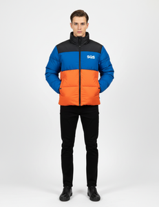 Vestes matelassées en duvet pour hommes, surdimensionnées, légères, résistantes à l'eau, avec logo personnalisé en gros - Product Image 1