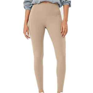 Leggings classiques pour femmes, coupe slim, tissu flexible avec toucher doux pour un confort toute la journée, leggings de yoga confortables, service OEM - Product Image 3