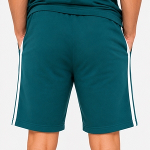 Conjunto de Camiseta y Pantalones Cortos de Verano para Hombre, Cómodo, Informal, Transpirable, 100% Algodón, Ropa Deportiva - Product Image 6