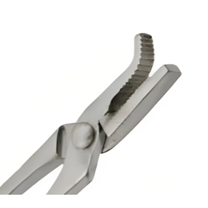 Pince à clous de fermeur de sabots en gros |   Outil vétérinaire en acier artisanal avec manche recouvert de rouge pour le pose de clous de sabot de cheval - Product Image 4