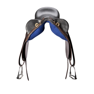 Selle de cheval en cuir australien de qualité supérieure, modèle Western, avec arceau en fibre, marron, pour les aventures en randonnée et le travail à la ferme - Product Image 2