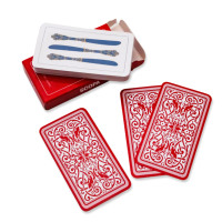 Cartes à jouer italiennes en papier Napoletane Joker de haute qualité avec impression de logo personnalisée en gros en Chine