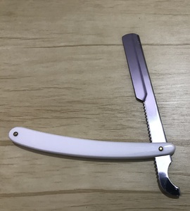Barber <b>Straight</b> <b>Razors</b> Turkish Style Stainless Steel Wood Handle Folding Shaving <b>Razors</b> for Body & Bikini Use with Private Label - Product Image 4