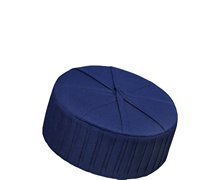 Chapeau de prière musulman Modest Muqarrab Kufi avec logo personnalisé, accessoires en polyester et coton, vente en gros, couvre-chef islamique pour hommes, nouveau design