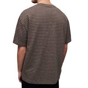 Camiseta de Hombre Stonefield de Cuello Redondo, 100% Algodón, Diseño Personalizado OEM, Transpirable, de Secado Rápido, Corte Regular, Logotipo Personalizado, Buena Calidad - Product Image 4
