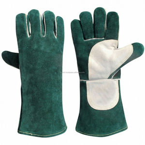 Gants de travail de sécurité en cuir fendu de qualité supérieure, ignifuges, isolation thermique, protection pour la construction, le soudage, la chasse LGW-0024 - Product Image 4